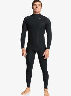 Mens Quiksilver Wetsuits|3/2 Everyday Sessions Back Zip Wetsuit