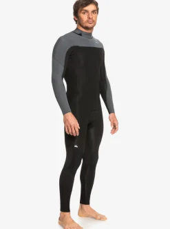 Mens Quiksilver Wetsuits|3/2 Everyday Sessions Back-Zip Wetsuit