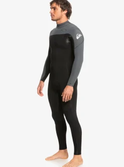 Mens Quiksilver Wetsuits|3/2 Everyday Sessions Back-Zip Wetsuit