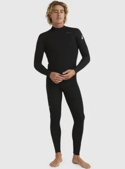 Mens Quiksilver Wetsuits|3/2 Everyday Sessions Back-Zip Wetsuit
