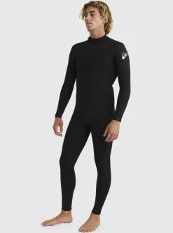 Mens Quiksilver Wetsuits|3/2 Everyday Sessions Back-Zip Wetsuit