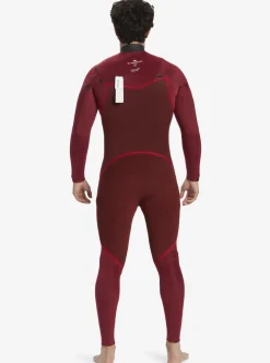 Mens Quiksilver Wetsuits|4/3 Everyday Sessions Chest-Zip Wetsuit