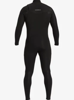 Mens Quiksilver Wetsuits|4/3 Everyday Sessions Chest-Zip Wetsuit