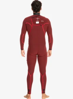 Mens Quiksilver Wetsuits|4/3 Highline Chest Zip Wetsuit