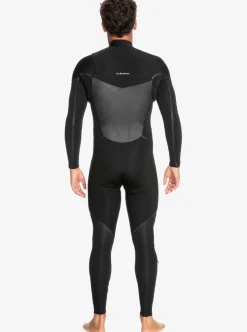 Mens Quiksilver Wetsuits|3/2 Marathon Sessions Chest-Zip Wetsuit