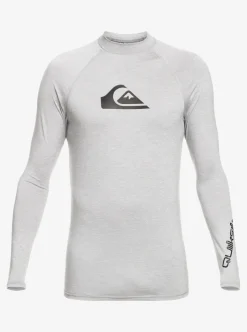 Mens Quiksilver Rashguards|All Time Long Sleeve Upf 50 Rashguard