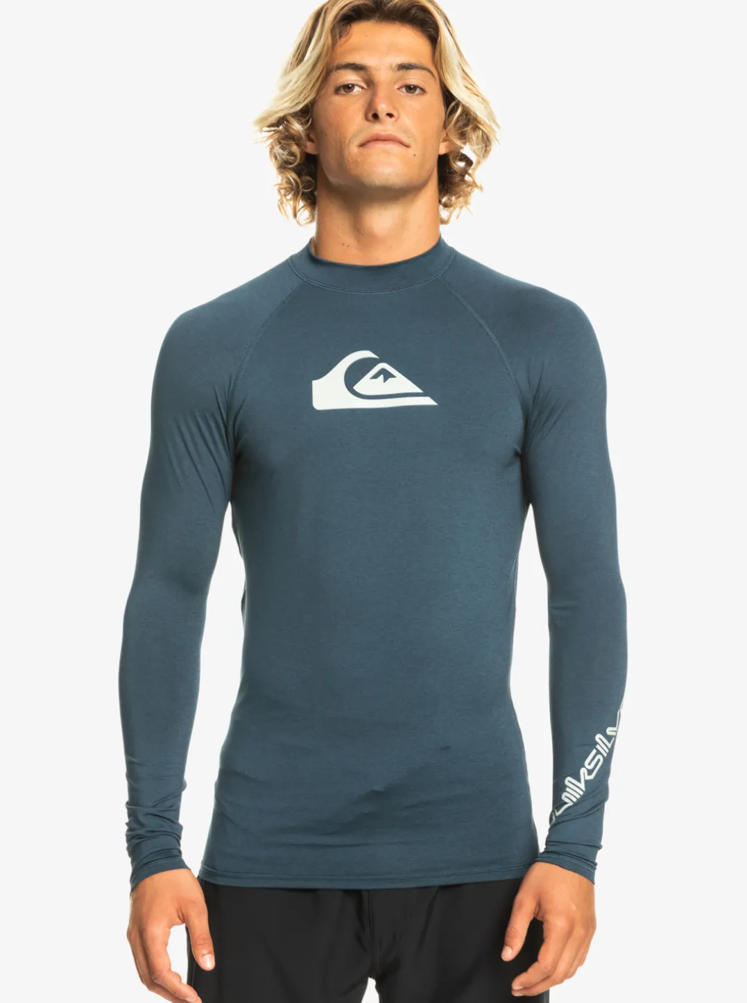 Mens Quiksilver Rashguards|All Time Long Sleeve Upf 50 Rashguard