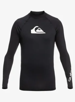 Mens Quiksilver Rashguards|All Time Long Sleeve Upf 50 Rashguard