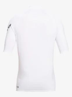 Mens Quiksilver Rashguards|All Time Short Sleeve Upf 50 Rashguard
