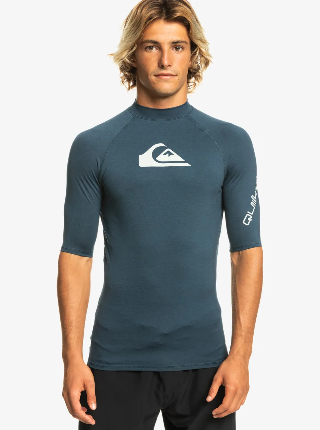 Mens Quiksilver Rashguards|All Time Short Sleeve Upf 50 Rashguard