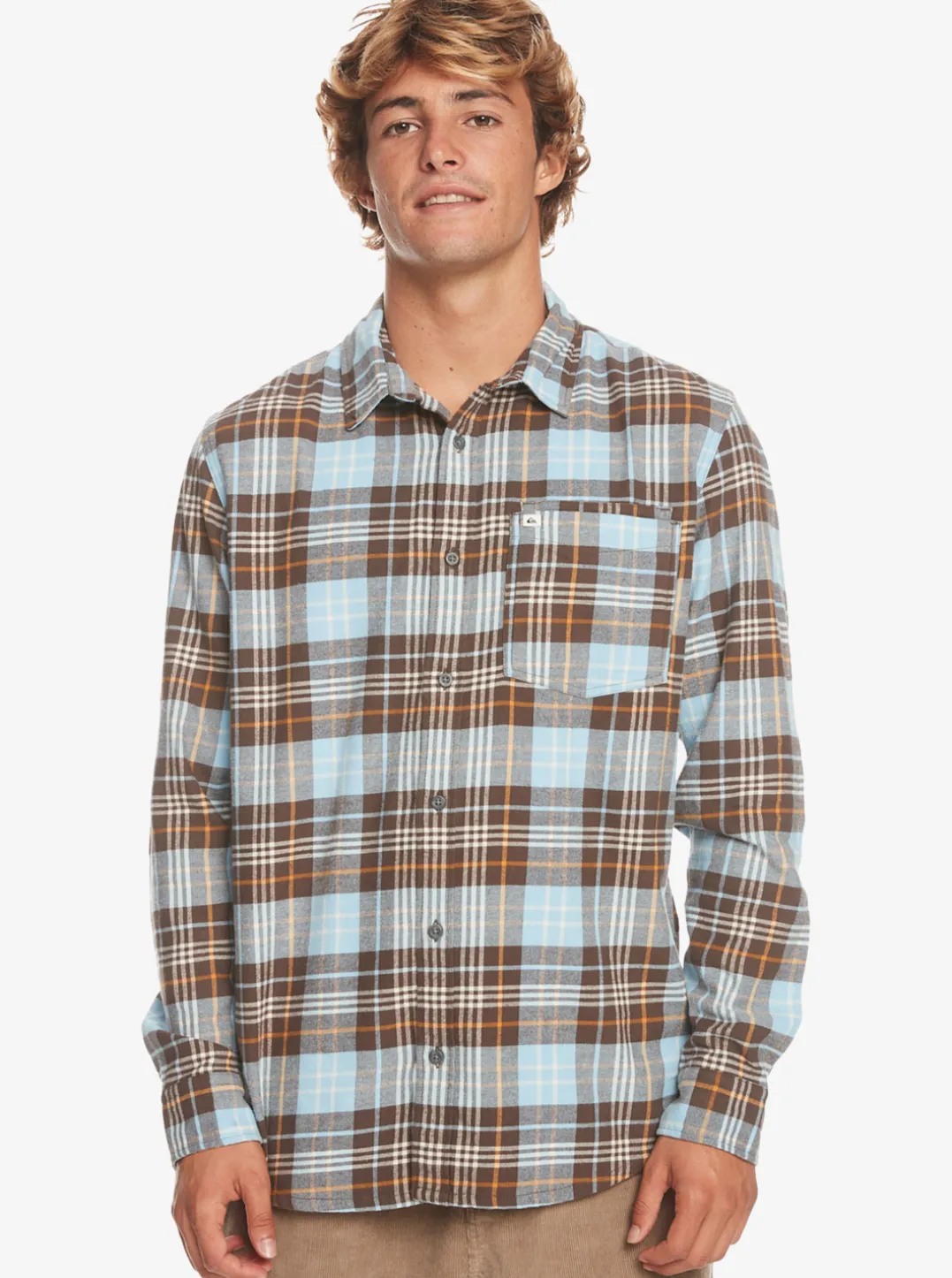Mens Quiksilver Shirts & Polos|Banchor Long Sleeve Shirt