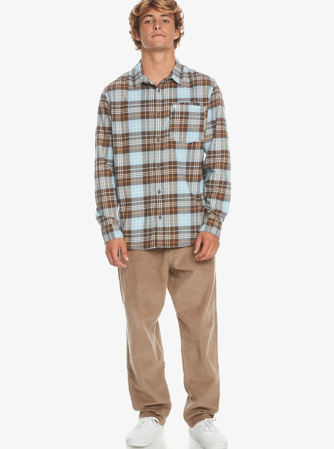 Mens Quiksilver Shirts & Polos|Banchor Long Sleeve Shirt