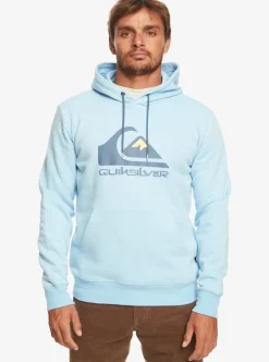 Mens Quiksilver Sweatshirts & Hoodies|Big Logo Pullover Hoodie
