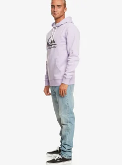 Mens Quiksilver Sweatshirts & Hoodies|Big Logo Pullover Hoodie