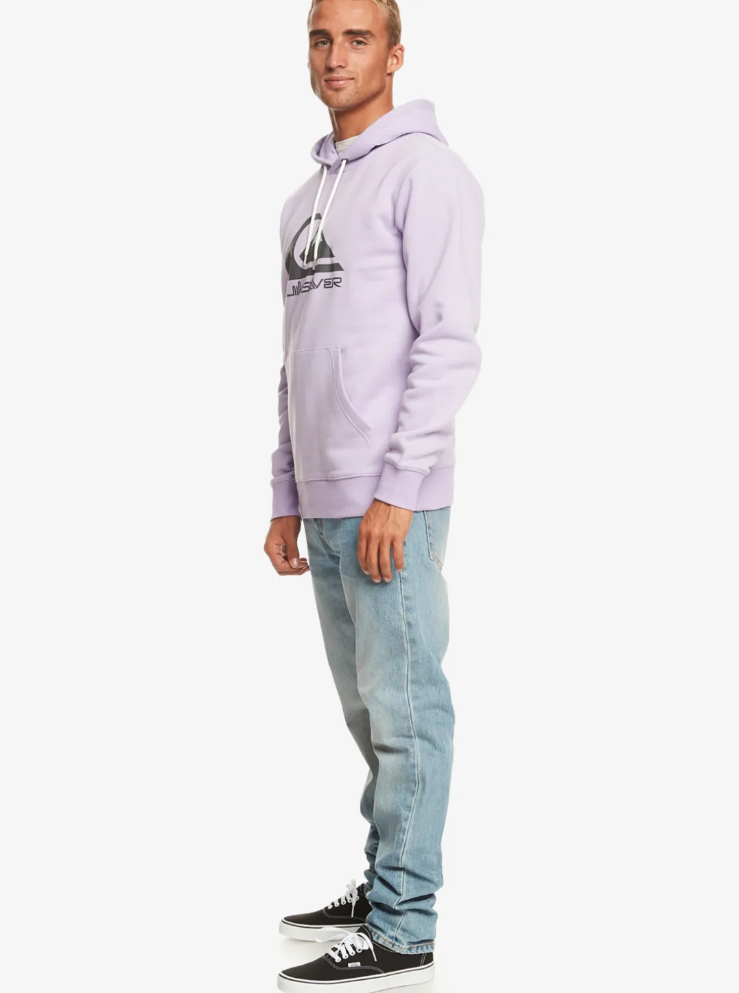 Mens Quiksilver Sweatshirts & Hoodies|Big Logo Pullover Hoodie