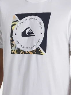 Mens Quiksilver Tees|Boardshort Linked T-Shirt