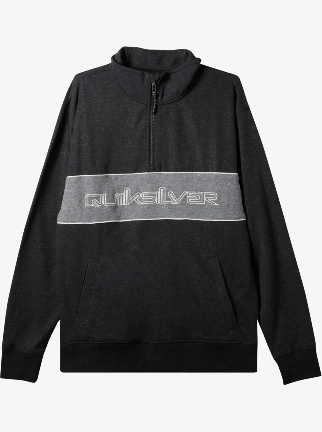 Mens Quiksilver Sweatshirts & Hoodies|Bold Omni Half-Zip Sweatshirt