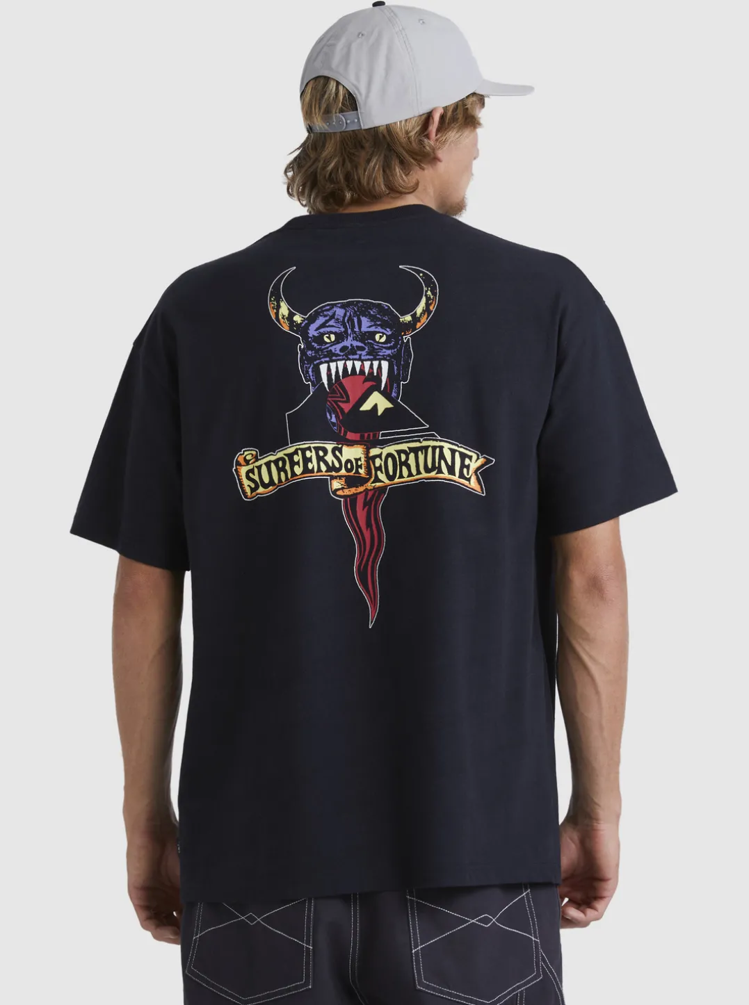 Mens Quiksilver Tees|Boogieman T-Shirt