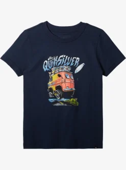Boys Quiksilver Tees|Boy'S 8-16 Beach Vannin T-Shirt