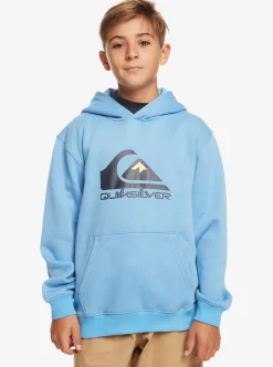Boys Quiksilver Jackets|Boy'S 8-16 Big Logo Fleece Top