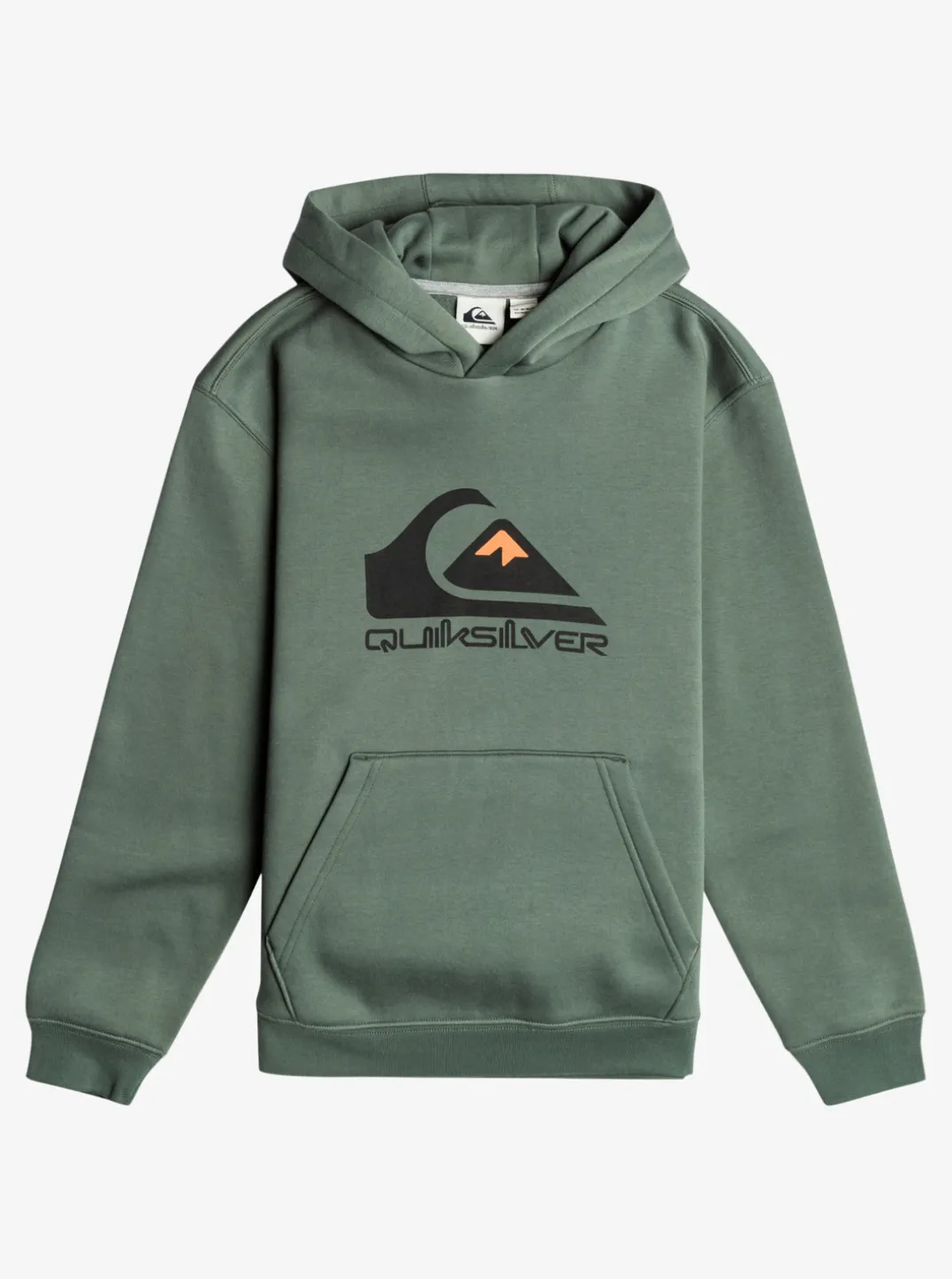Boys Quiksilver Jackets|Boy'S 8-16 Big Logo Fleece Top