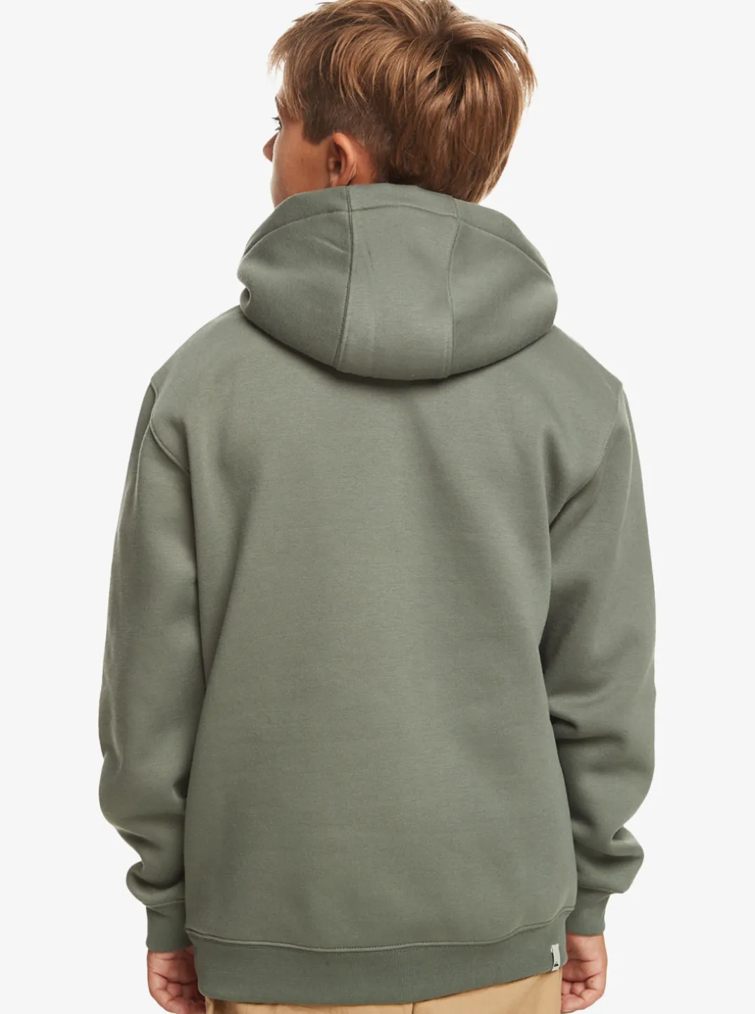 Boys Quiksilver Jackets|Boy'S 8-16 Big Logo Fleece Top