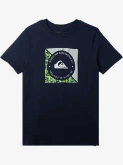 Boys Quiksilver Tees|Boy'S 8-16 Boardshort Linked T-Shirt