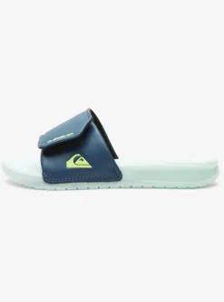 Boys Quiksilver Sandals|Boy'S 8-16 Bright Coast Glow Slide Sandals