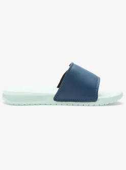 Boys Quiksilver Sandals|Boy'S 8-16 Bright Coast Glow Slide Sandals