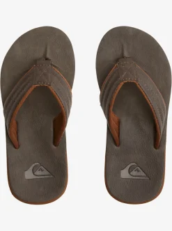 Boys Quiksilver Sandals|Boy'S 8-16 Carver Nubuck Sandals