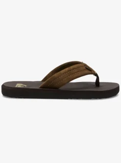 Boys Quiksilver Sandals|Boy'S 8-16 Carver Suede Core Sandals