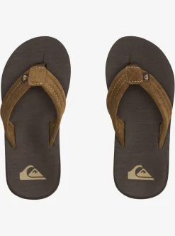 Boys Quiksilver Sandals|Boy'S 8-16 Carver Suede Core Sandals