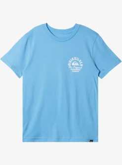 Boys Quiksilver Tees|Boy'S 8-16 Circled Script T-Shirt
