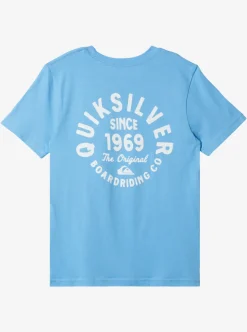 Boys Quiksilver Tees|Boy'S 8-16 Circled Script T-Shirt