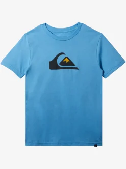 Boys Quiksilver Tees|Boy'S 8-16 Comp Logo T-Shirt
