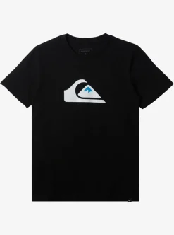 Boys Quiksilver Tees|Boy'S 8-16 Comp Logo T-Shirt