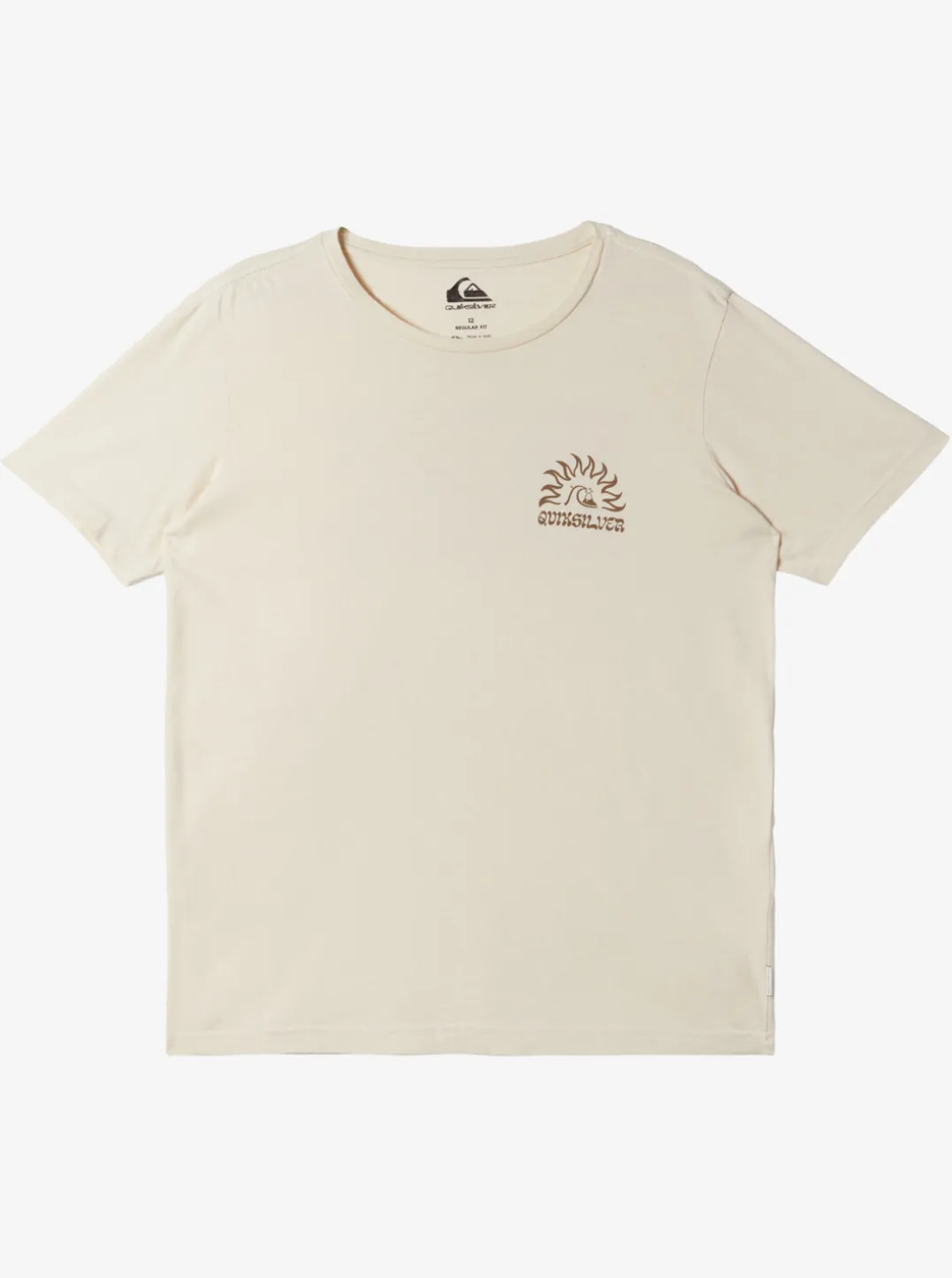 Boys Quiksilver Tees|Boy'S 8-16 Earthy Type T-Shirt