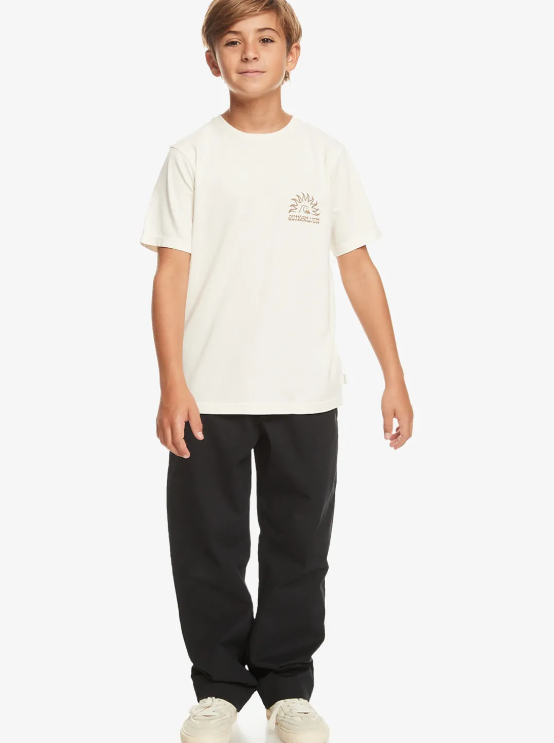 Boys Quiksilver Tees|Boy'S 8-16 Earthy Type T-Shirt