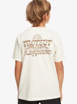 Boys Quiksilver Tees|Boy'S 8-16 Earthy Type T-Shirt
