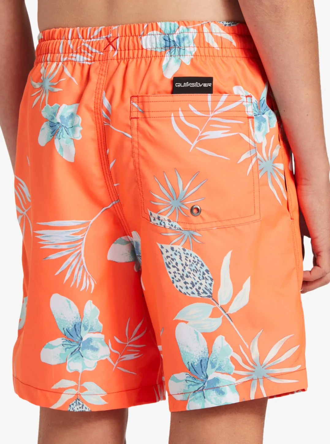 Mens Quiksilver Boardshorts|Boy'S 8-16 Everyday Mix Vl 15Nb Elastic Waist Shorts