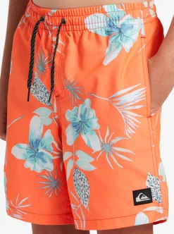 Mens Quiksilver Boardshorts|Boy'S 8-16 Everyday Mix Vl 15Nb Elastic Waist Shorts