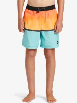Mens Quiksilver Boardshorts|Boy'S 8-16 Everyday Mix Vl 15Nb Elastic Waist Shorts