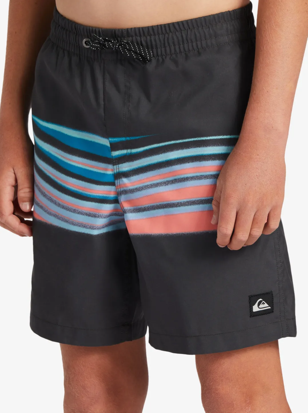 Mens Quiksilver Boardshorts|Boy'S 8-16 Everyday Mix Vl 15Nb Elastic Waist Shorts