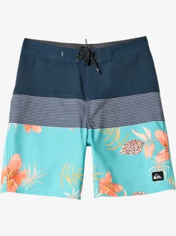 Boys Quiksilver Shorts|Boy'S 8-16 Everyday Panel 17" Boardshorts