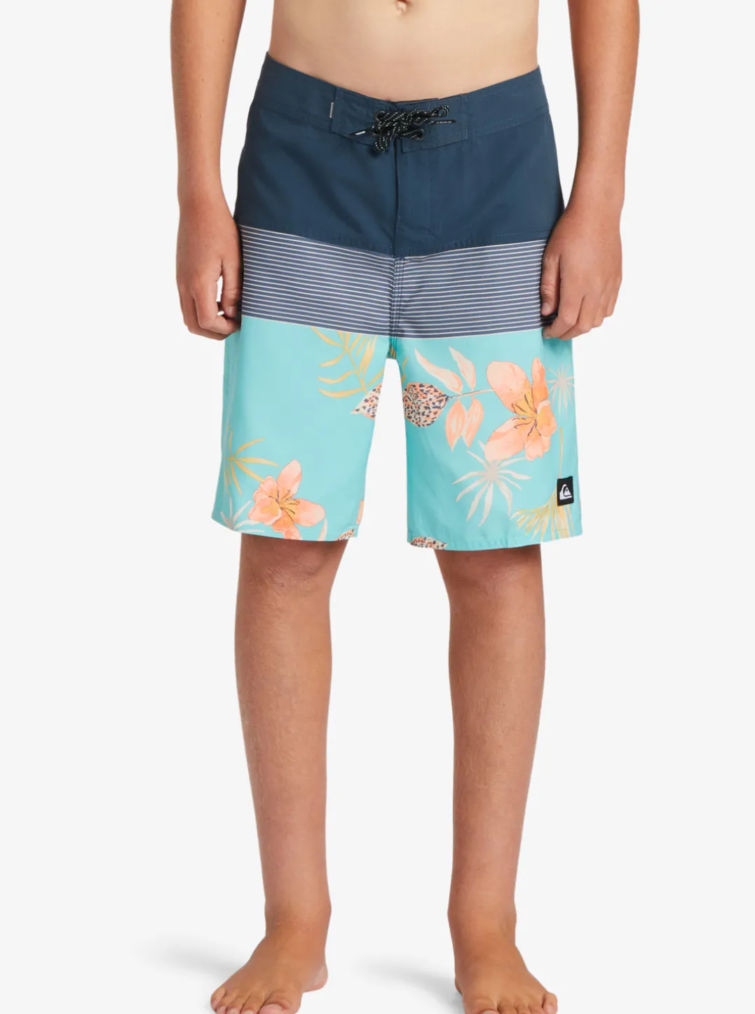 Boys Quiksilver Shorts|Boy'S 8-16 Everyday Panel 17" Boardshorts