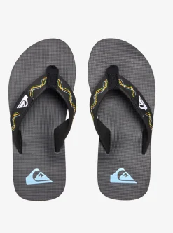 Boys Quiksilver Sandals|Boy'S 8-16 Molokai Stitchy Sandals