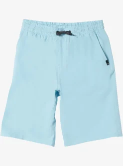 Boys Quiksilver Shorts|Boy'S 8-16 Ocean Elastic 18" Amphibian Boardshorts