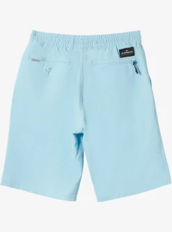 Boys Quiksilver Shorts|Boy'S 8-16 Ocean Elastic 18" Amphibian Boardshorts