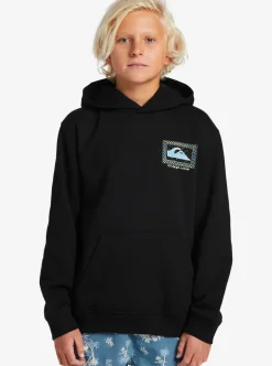 Boys Quiksilver Jackets|Boy'S 8-16 Perfect Peaking Stingrayhoody Pullover Sweatshirt
