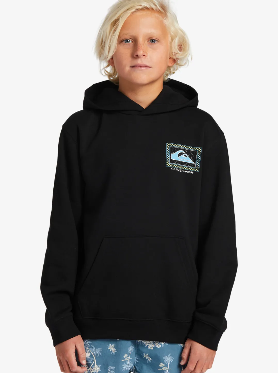 Boys Quiksilver Jackets|Boy'S 8-16 Perfect Peaking Stingrayhoody Pullover Sweatshirt